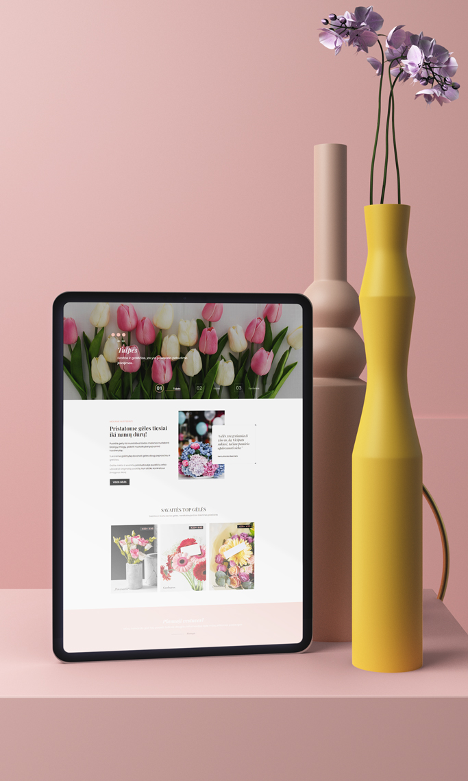 Gėlės online